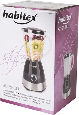 Batidora de Vaso Style Sc2800 Habitex Batidora de Vaso Style Sc2800 Habitex